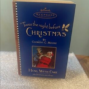 Hallmark Keepsake Ornament 'Twas the Night Before Christmas